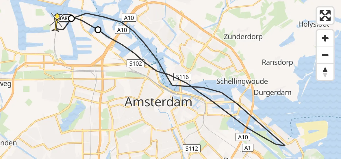 Traumahelikopter Naar Amsterdam Heliport Maart Nu Nl