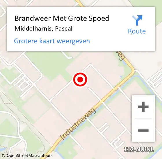 Locatie op kaart van de 112 melding: Brandweer Met Grote Spoed Naar Middelharnis, Pascal op 20 september 2021 07:59