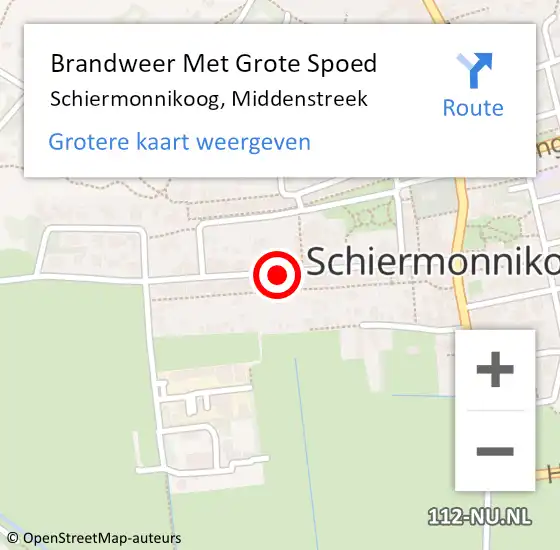 Locatie op kaart van de 112 melding: Brandweer Met Grote Spoed Naar Schiermonnikoog, Middenstreek op 28 januari 2022 18:25