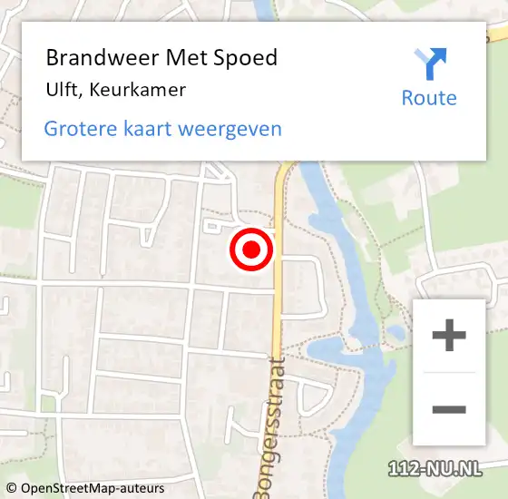 Locatie op kaart van de 112 melding: Brandweer Met Spoed Naar Ulft, Keurkamer op 1 juni 2023 05:26