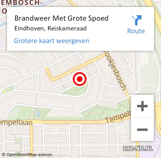 Locatie op kaart van de 112 melding: Brandweer Met Grote Spoed Naar Eindhoven, Reiskameraad op 18 februari 2024 18:35