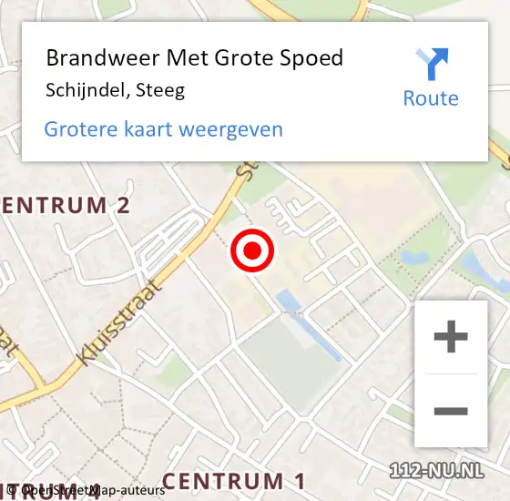 Locatie op kaart van de 112 melding: Brandweer Met Grote Spoed Naar Schijndel, Steeg op 3 juli 2024 09:49