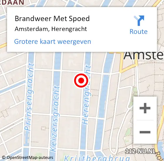 Locatie op kaart van de 112 melding: Brandweer Met Spoed Naar Ter Heijde, Herengracht op 15 augustus 2024 02:02