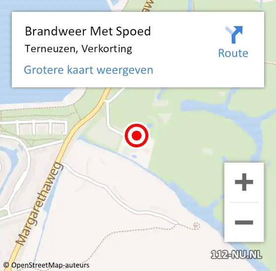 Locatie op kaart van de 112 melding: Brandweer Met Spoed Naar Terneuzen, Verkorting op 19 augustus 2024 14:14