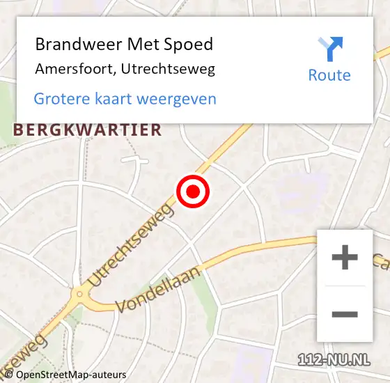 Locatie op kaart van de 112 melding: Brandweer Met Spoed Naar Schipluiden, Utrechtseweg op 20 augustus 2024 12:57