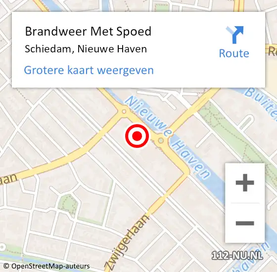 Locatie op kaart van de 112 melding: Brandweer Met Spoed Naar Ter Heijde, Nieuwe Haven op 28 september 2024 08:32