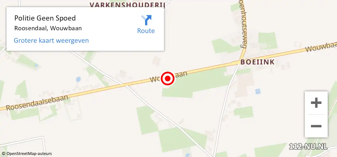 Geen Spoed 128073 Letsel