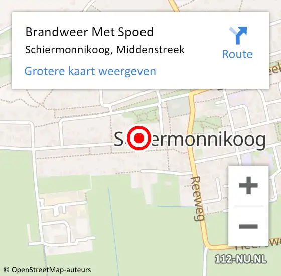 Locatie op kaart van de 112 melding: Brandweer Met Spoed Naar Schiermonnikoog, Middenstreek op 20 juli 2015 17:47