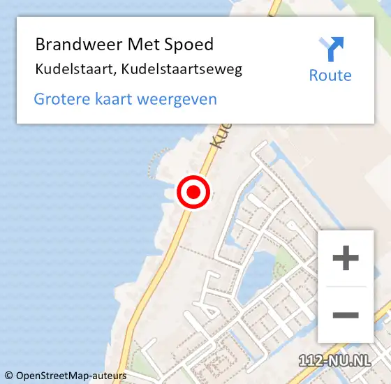 Locatie op kaart van de 112 melding: Brandweer Met Spoed Naar Kudelstaart, Kudelstaartseweg op 23 juni 2019 10:21