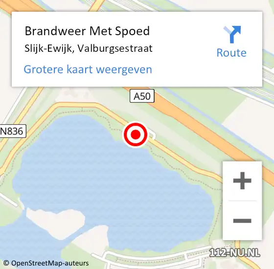 Locatie op kaart van de 112 melding: Brandweer Met Spoed Naar Slijk-Ewijk, Valburgsestraat op 6 juni 2020 22:35