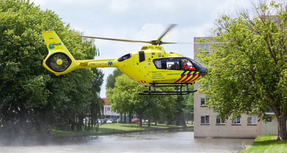Traumahelikopter PH-TTR van Groningen Airport Eelde naar Groningen Airport Eelde op donderdag 8 augustus 2024 11:35