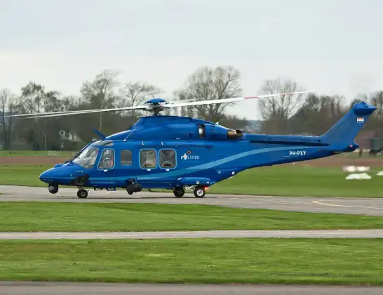 Politiehelikopter onderweg vanuit Aalsmeer | 4 juni 2024 9:06