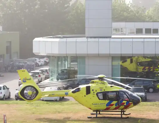 Traumahelikopter onderweg vanuit Academisch Medisch Centrum (AMC) | 5 juni 2024 10:41