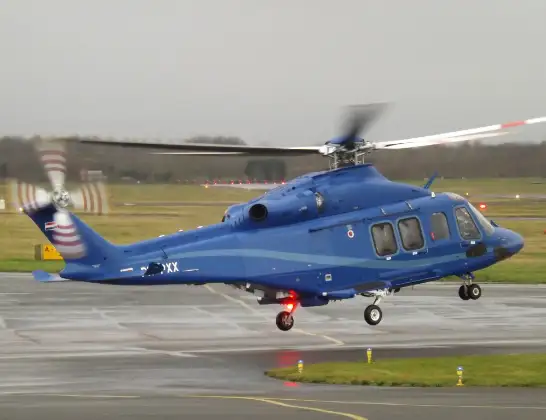 Politiehelikopter onderweg vanuit Texel International Airport | 17 juni 2024 17:59