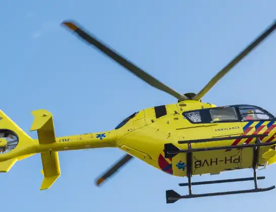 Traumahelikopter onderweg vanuit Rotterdam The Hague Airport | 26 september 2024 19:26