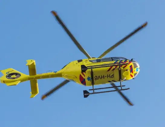 Traumahelikopter naar Menaam | 9 april 2025 19:23