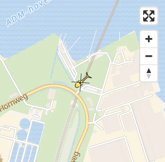 Vlucht Traumahelikopter PH-TTR van Amsterdam Heliport naar Amsterdam Heliport op donderdag 15 februari 2024 12:45