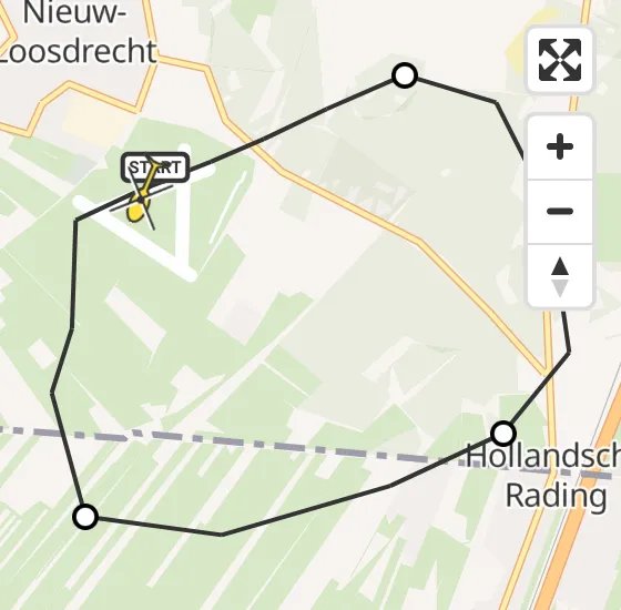 Vlucht Politiehelikopter PH-PXC van Vliegveld Hilversum naar Vliegveld Hilversum op donderdag 28 maart 2024 10:25