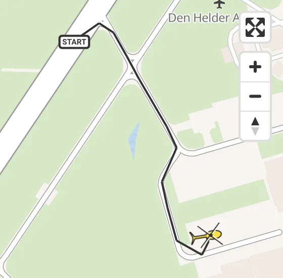 Vlucht Kustwachthelikopter PH-NCG van Vliegveld De Kooy naar Vliegveld De Kooy op woensdag 17 april 2024 9:09