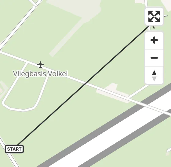 Vlucht Traumahelikopter PH-LLN van Vliegbasis Volkel naar Vliegbasis Volkel op woensdag 17 april 2024 20:13