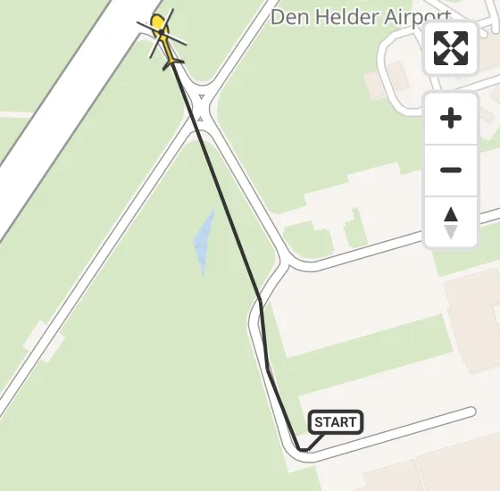 Vlucht Kustwachthelikopter PH-NCG van Vliegveld De Kooy naar Vliegveld De Kooy op zaterdag 20 april 2024 9:54