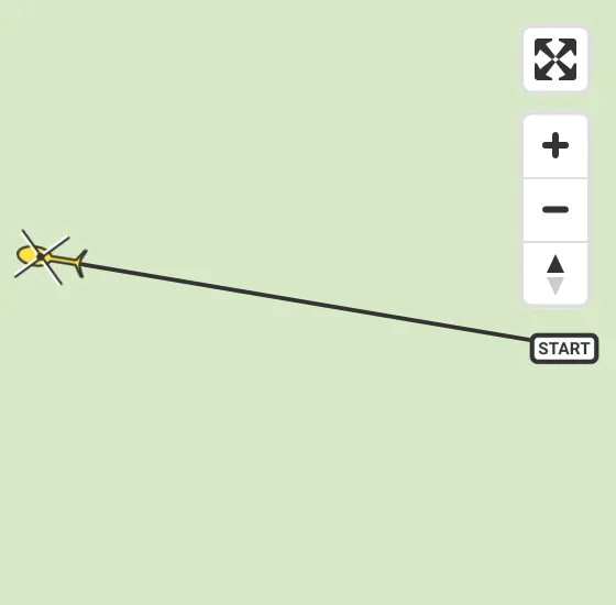 Vlucht Kustwachthelikopter PH-BSR van Maasvlakte naar Maasvlakte op donderdag 25 april 2024 8:17