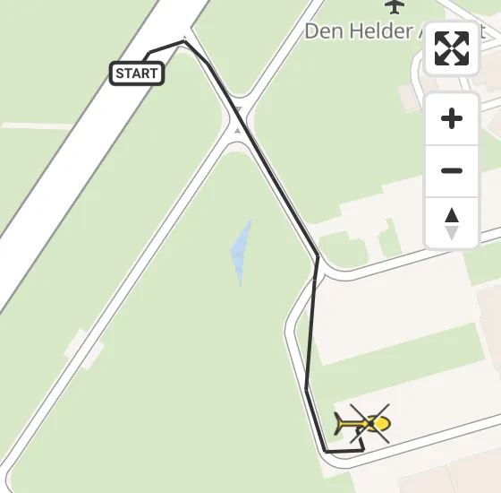 Vlucht Kustwachthelikopter PH-NCG van Vliegveld De Kooy naar Vliegveld De Kooy op maandag 6 mei 2024 18:04