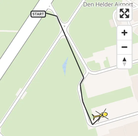 Vlucht Kustwachthelikopter PH-SAR van Vliegveld De Kooy naar Vliegveld De Kooy op maandag 13 mei 2024 21:12