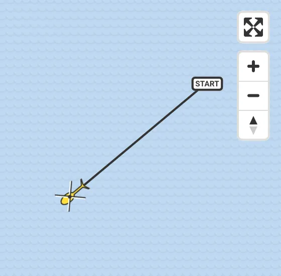 Vlucht Kustwachthelikopter PH-SAR van  naar  op dinsdag 14 mei 2024 19:16