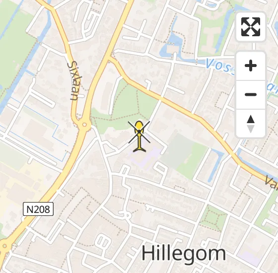 Vlucht Traumahelikopter PH-TTR van Hillegom naar Hillegom op woensdag 15 mei 2024 10:11