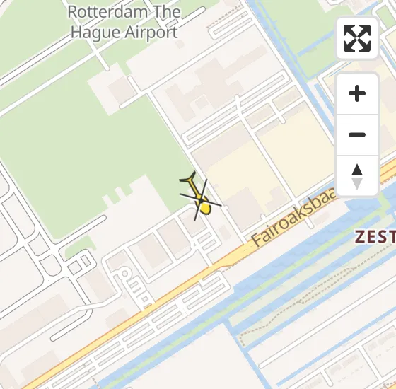 Vlucht Traumahelikopter PH-UMC van Rotterdam The Hague Airport naar Rotterdam The Hague Airport op woensdag 15 mei 2024 10:31