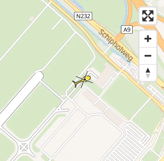 Vlucht Politiehelikopter PH-PXX van Schiphol naar Schiphol op donderdag 16 mei 2024 12:55