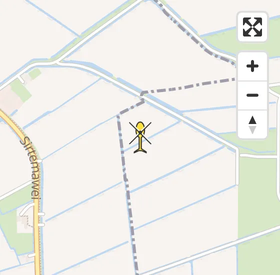 Vlucht Ambulancehelikopter PH-OOP van Leeuwarden naar Leeuwarden op donderdag 16 mei 2024 17:04