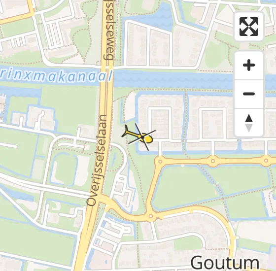 Vlucht Ambulancehelikopter PH-OOP van Goutum naar Goutum op zondag 19 mei 2024 9:59