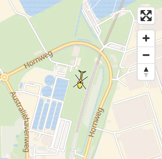 Vlucht Traumahelikopter PH-TTR van Amsterdam Heliport naar Amsterdam Heliport op zondag 19 mei 2024 15:48