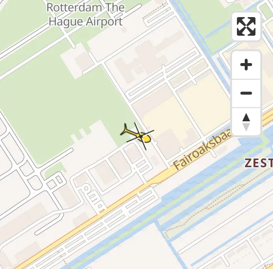 Vlucht Traumahelikopter PH-UMC van Rotterdam The Hague Airport naar Rotterdam The Hague Airport op maandag 20 mei 2024 6:46