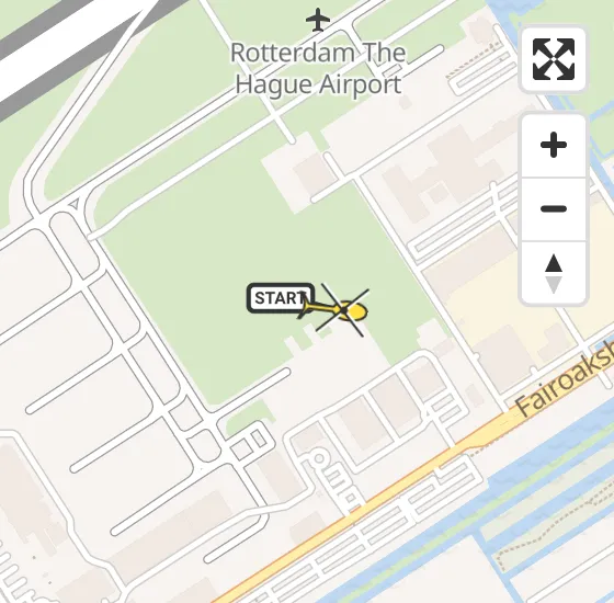 Vlucht Politiehelikopter PH-PXA van Rotterdam The Hague Airport naar Rotterdam The Hague Airport op zondag 16 juni 2024 17:44