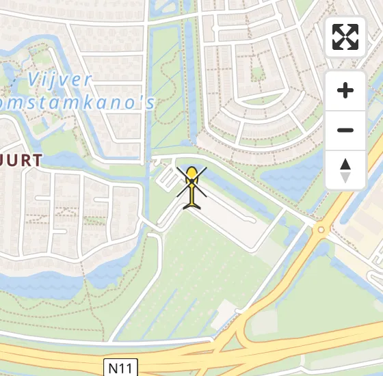 Vlucht Traumahelikopter PH-UMC van Alphen aan den Rijn naar Alphen aan den Rijn op maandag 17 juni 2024 13:43