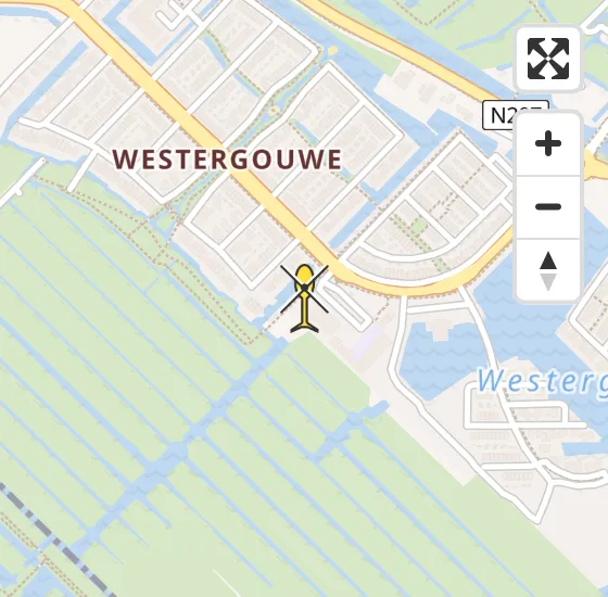Vlucht Traumahelikopter PH-DOC van Gouda naar Gouda op maandag 17 juni 2024 15:20