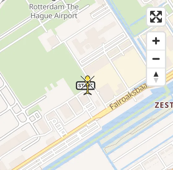 Vlucht Traumahelikopter PH-DOC van Rotterdam The Hague Airport naar Rotterdam The Hague Airport op maandag 17 juni 2024 18:31