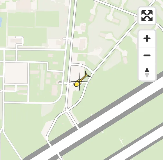 Vlucht Traumahelikopter PH-HVB van Vliegbasis Volkel naar Vliegbasis Volkel op dinsdag 18 juni 2024 9:07