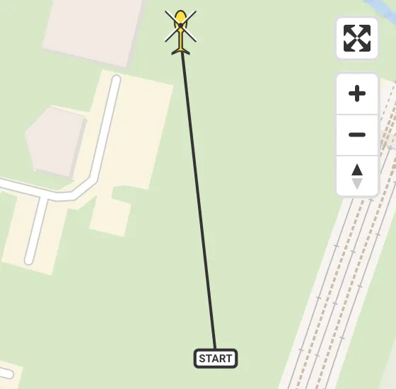 Vlucht Traumahelikopter PH-TTR van Amsterdam Heliport naar Amsterdam Heliport op dinsdag 18 juni 2024 12:06