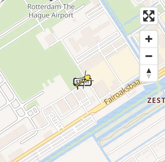 Vlucht Traumahelikopter PH-DOC van Rotterdam The Hague Airport naar Rotterdam The Hague Airport op dinsdag 18 juni 2024 12:12