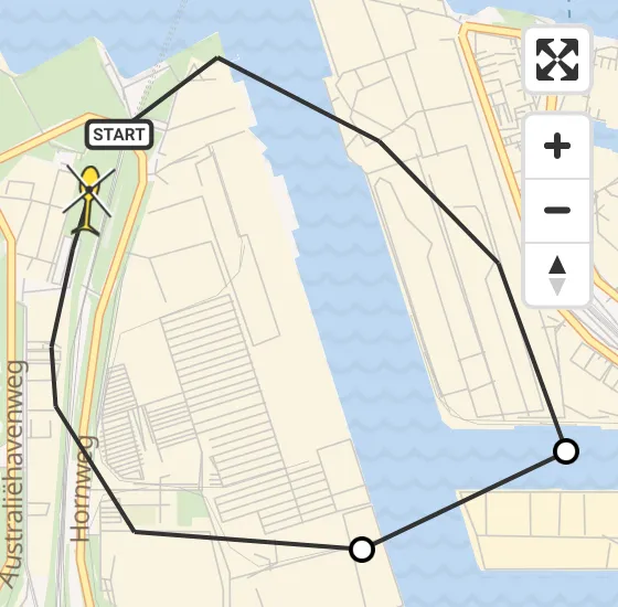 Vlucht Traumahelikopter PH-TTR van Amsterdam Heliport naar Amsterdam Heliport op donderdag 20 juni 2024 11:24