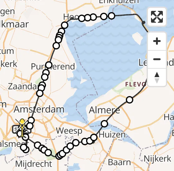Vlucht Politiehelikopter PH-PXD van Schiphol naar Schiphol op maandag 24 juni 2024 15:36