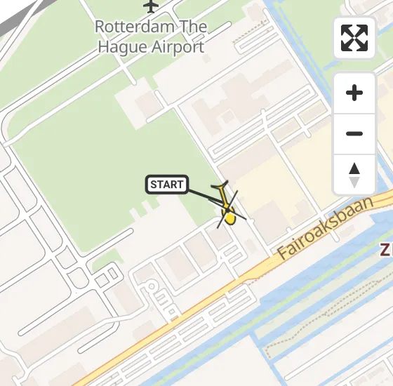 Vlucht Traumahelikopter PH-UMC van Rotterdam The Hague Airport naar Rotterdam The Hague Airport op vrijdag 28 juni 2024 16:43