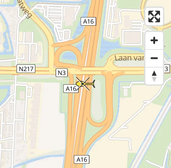 Vlucht Traumahelikopter PH-UMC van Dordrecht naar Dordrecht op zaterdag 29 juni 2024 9:51