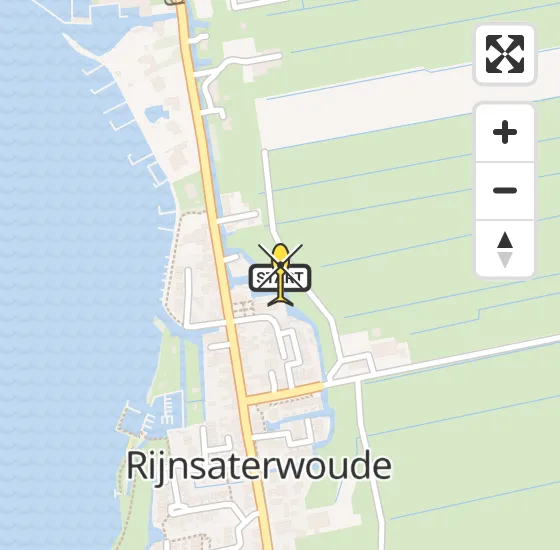 Vlucht Traumahelikopter PH-DOC van Rijnsaterwoude naar Rijnsaterwoude op zondag 30 juni 2024 2:12