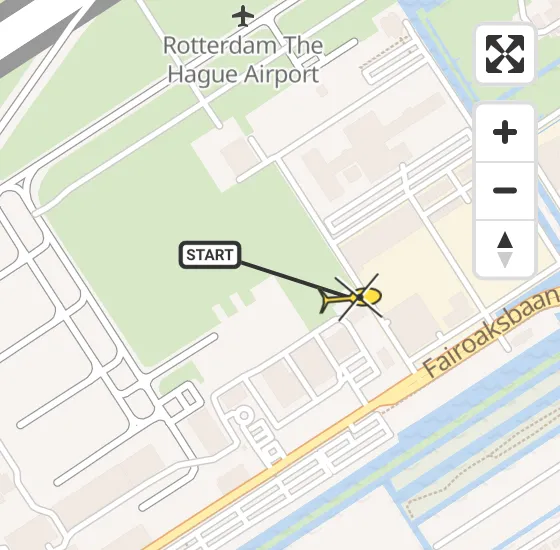 Vlucht Traumahelikopter PH-UMC van Rotterdam The Hague Airport naar Rotterdam The Hague Airport op zondag 30 juni 2024 13:47