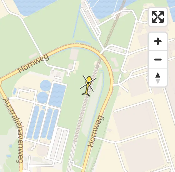 Vlucht Traumahelikopter PH-DOC van Amsterdam Heliport naar Amsterdam Heliport op zondag 30 juni 2024 17:04